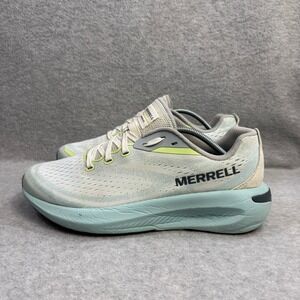 Merrell Morphlite Shoes Womens Size 10 White Blue Trail Running Sneakers J068286